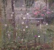 Ernest Quost Morning Flowers Sweden oil painting artist